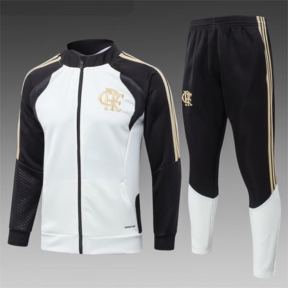 2026-27 Flamengo Beige Full Zip Training Suit Adults Or Children