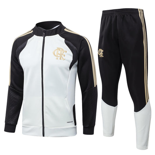 2026-27 Flamengo Beige Full Zip Training Suit Adults Or Children