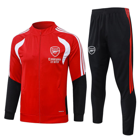 2026-27 Arsenal Red Full Zip Training Suit Adults Or Children