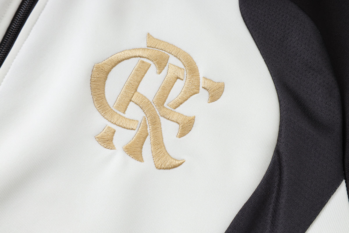 2026-27 Flamengo Beige Full Zip Training Suit Adults Or Children