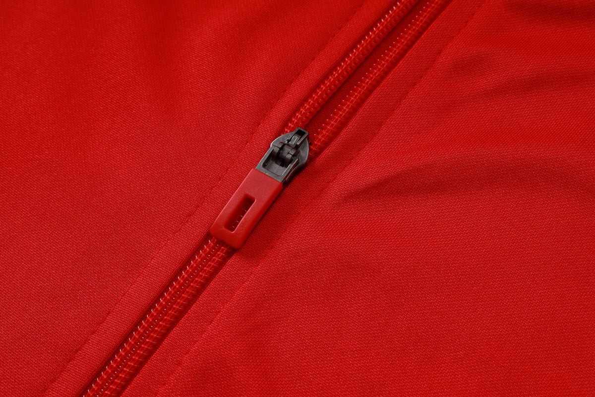 2026-27 Arsenal Red Full Zip Training Suit Adults Or Children