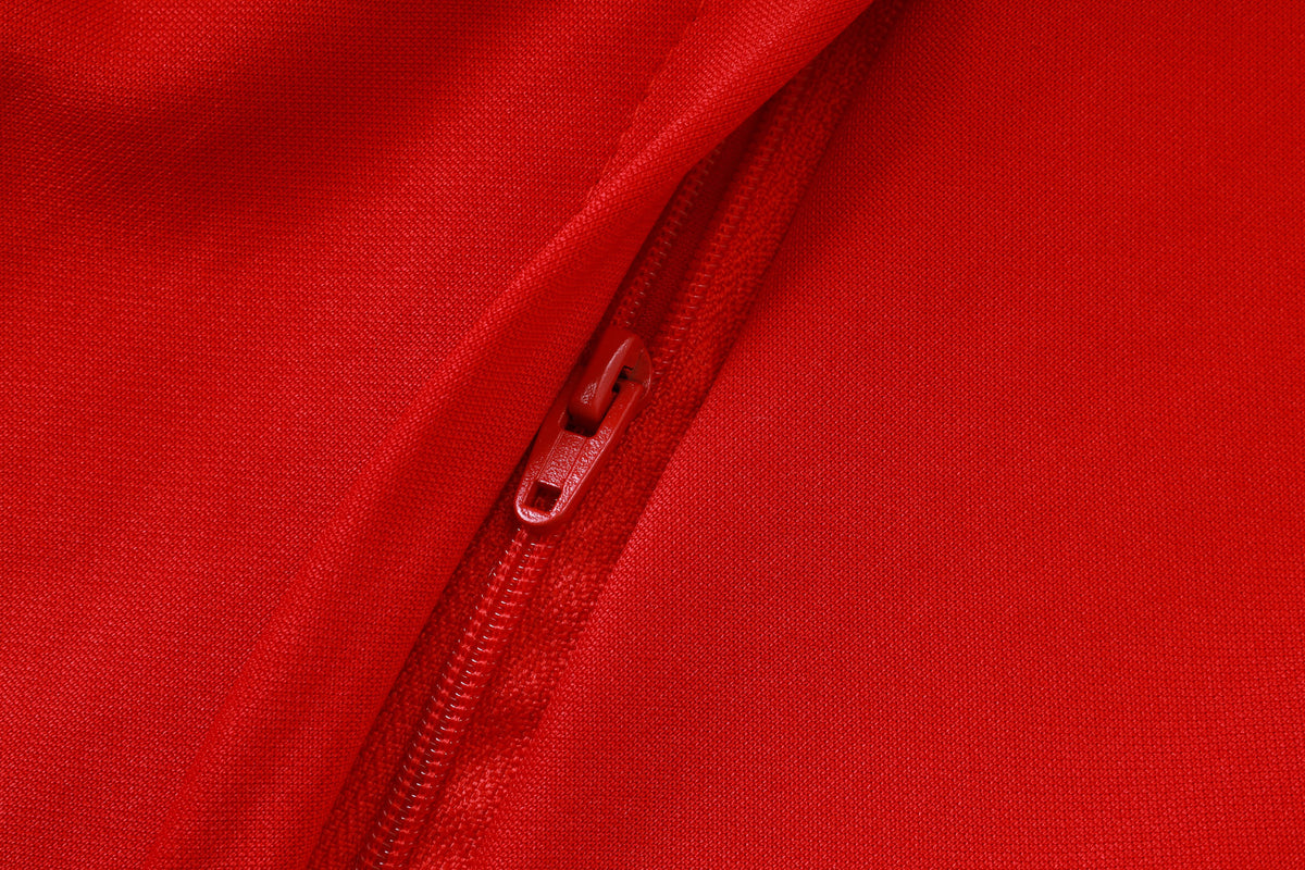 2026-27 Arsenal Red Full Zip Training Suit Adults Or Children
