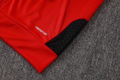 2026-27 Arsenal Red Full Zip Training Suit Adults Or Children