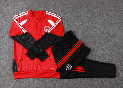 2026-27 Arsenal Red Full Zip Training Suit Adults Or Children