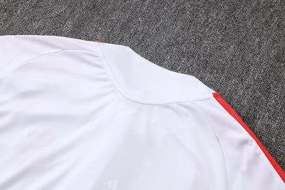 2026-27 Brazil International White Half Zip Training Suit Adults Or Children