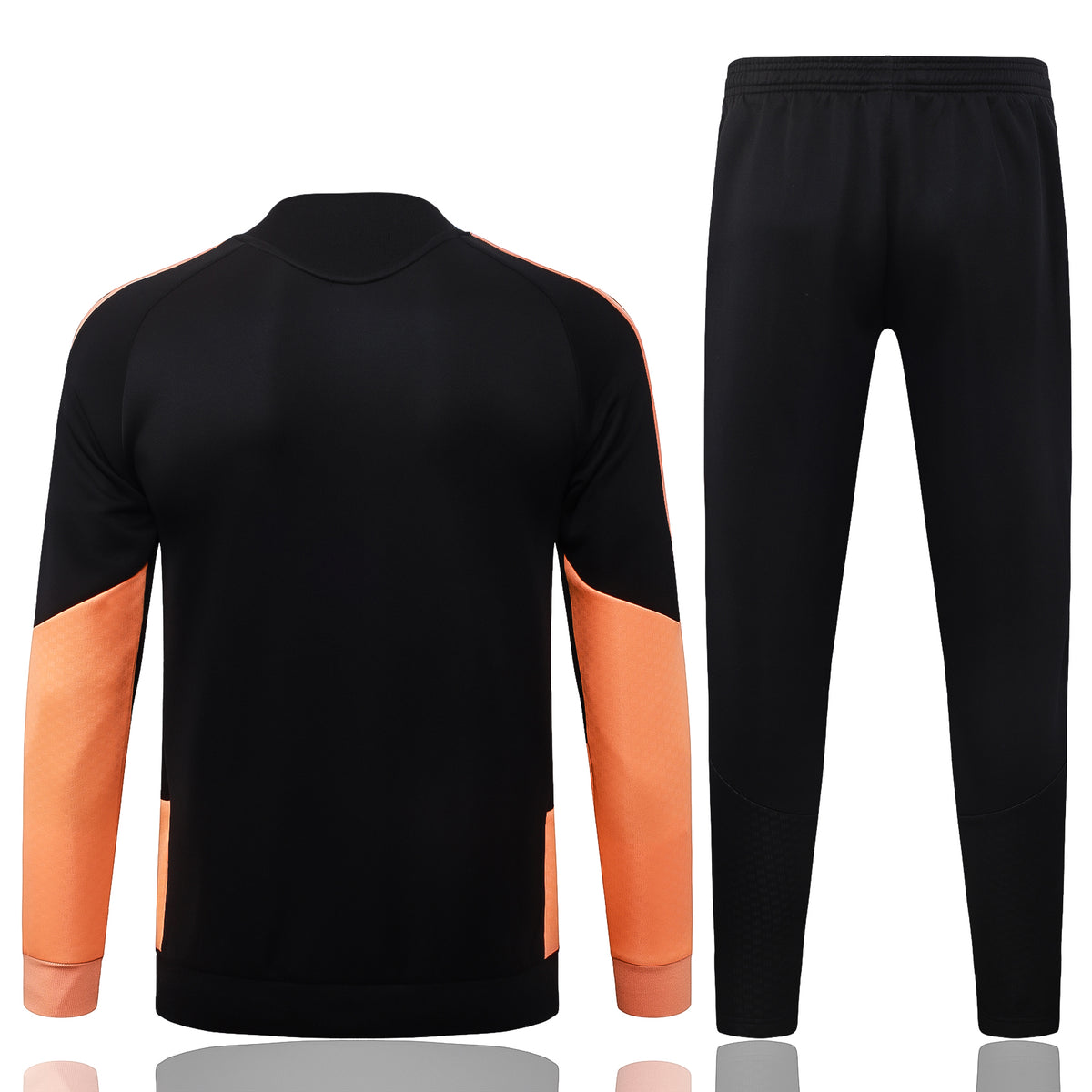 2026-27 Arsenal Black Orange Full Zip Training Suit Adults Or Children