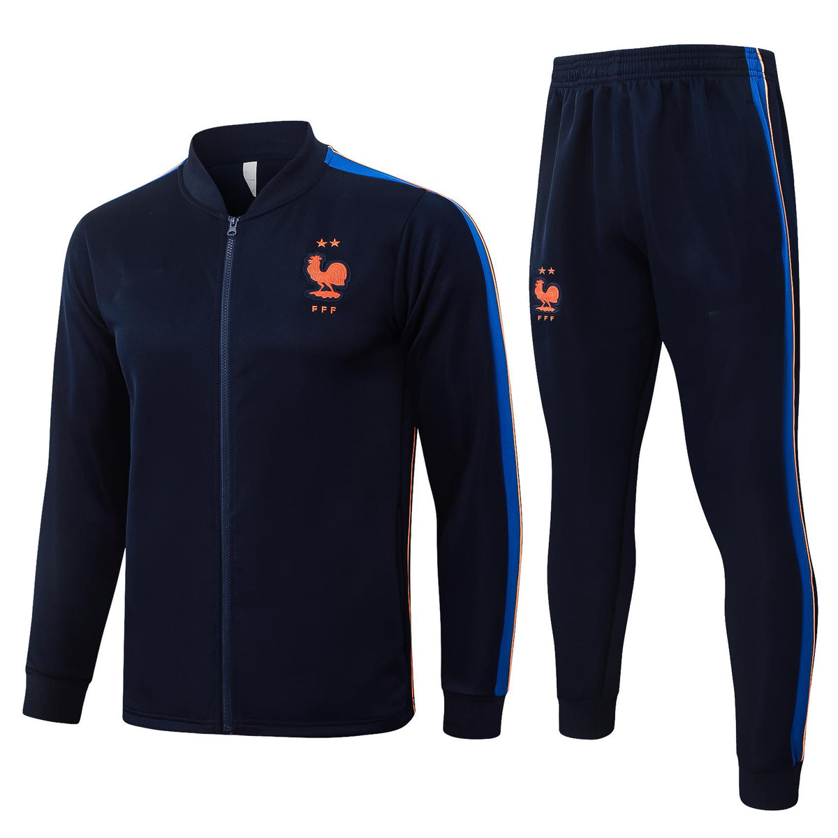 2026 France Navy Blue Full Zip Training Suit Adults Or Children