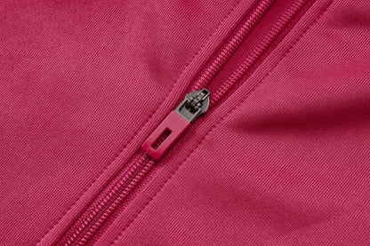 2026-27 Real Madrid Pink Full Zip Training Suit Adults Or Children