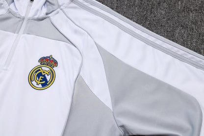 2025-26 Real Madrid off-white gray training suit S-2XL