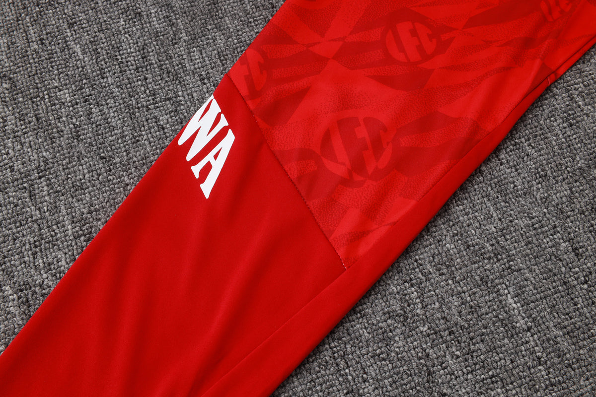 2026-27 Liverpool Red Inkjet Half Zip Training Suit Adults Or Children