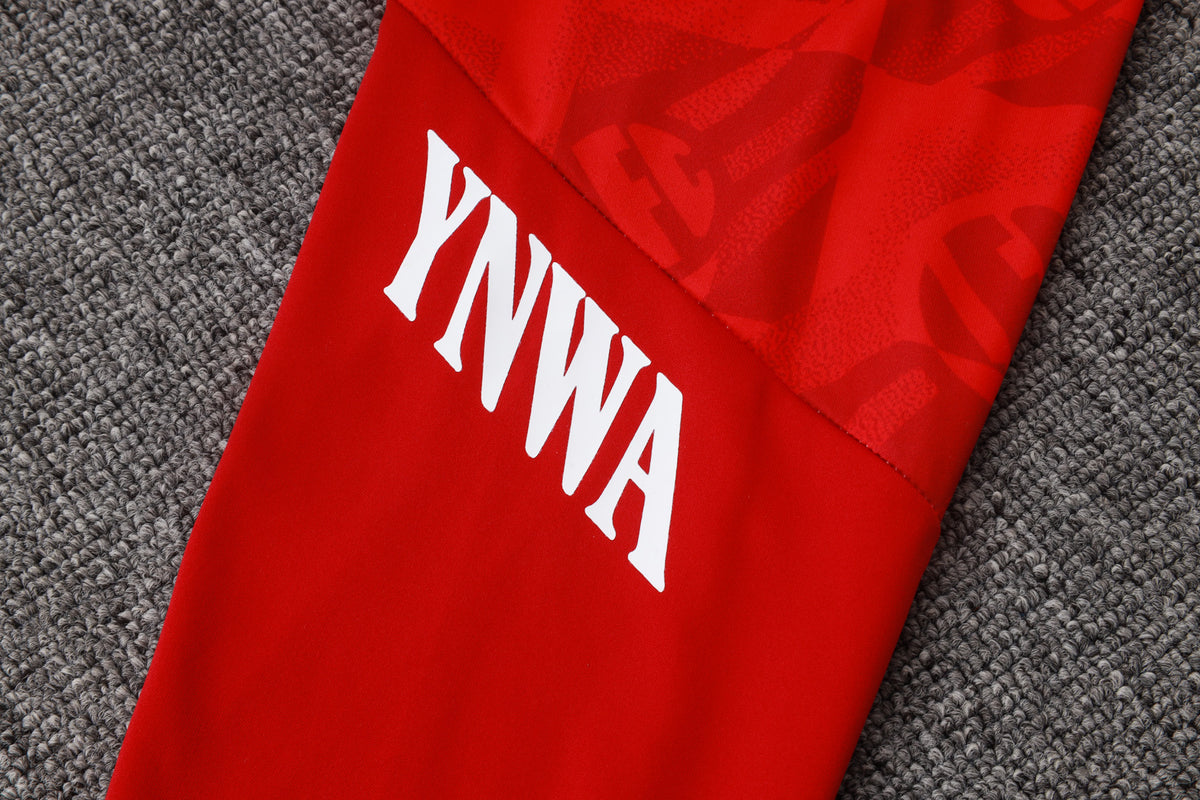 2026-27 Liverpool Red Inkjet Half Zip Training Suit Adults Or Children