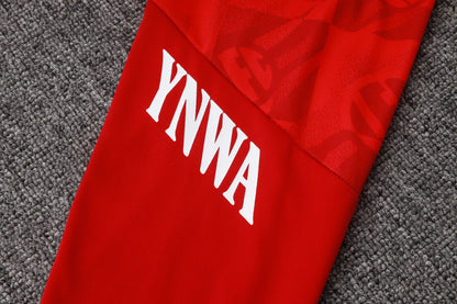 2026-27 Liverpool Red Inkjet Half Zip Training Suit Adults Or Children