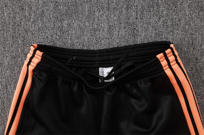 2026-27 Arsenal Black Orange Full Zip Training Suit Adults Or Children