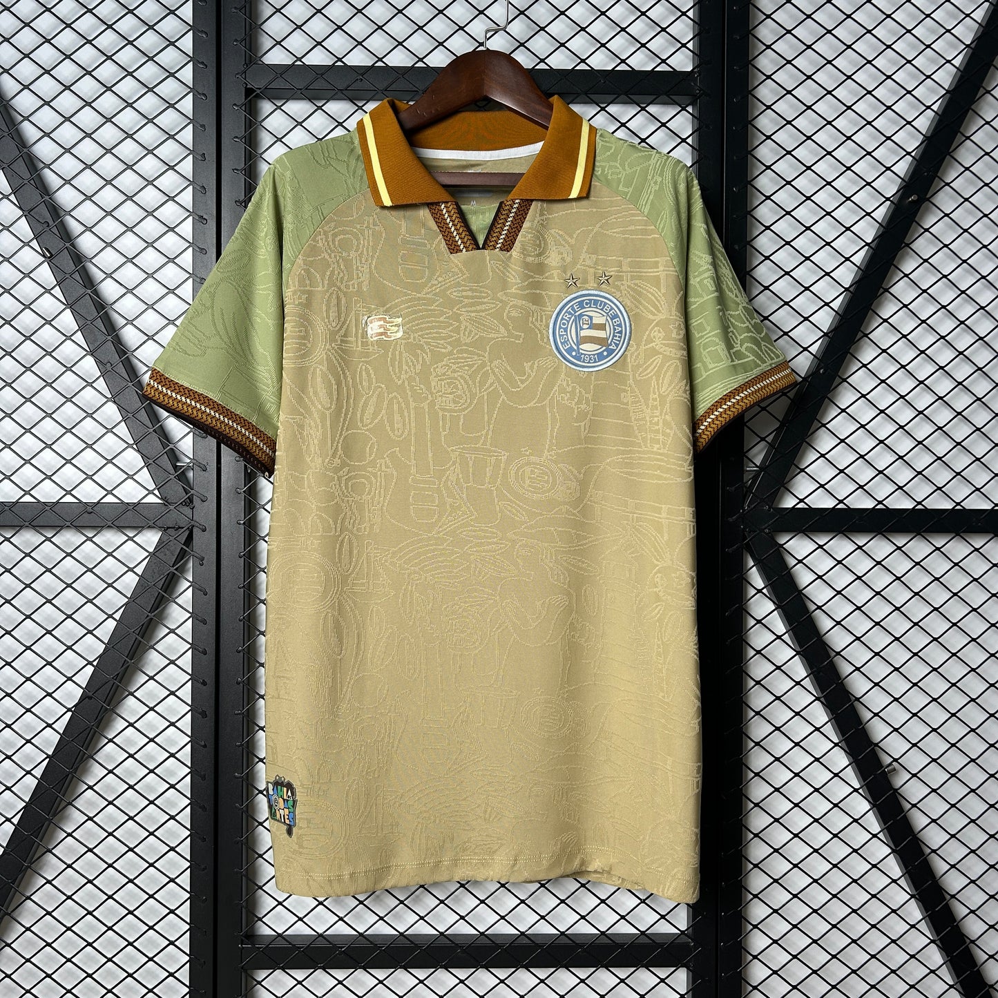 2025-26 Bahia Beige Jersey S-4XL
