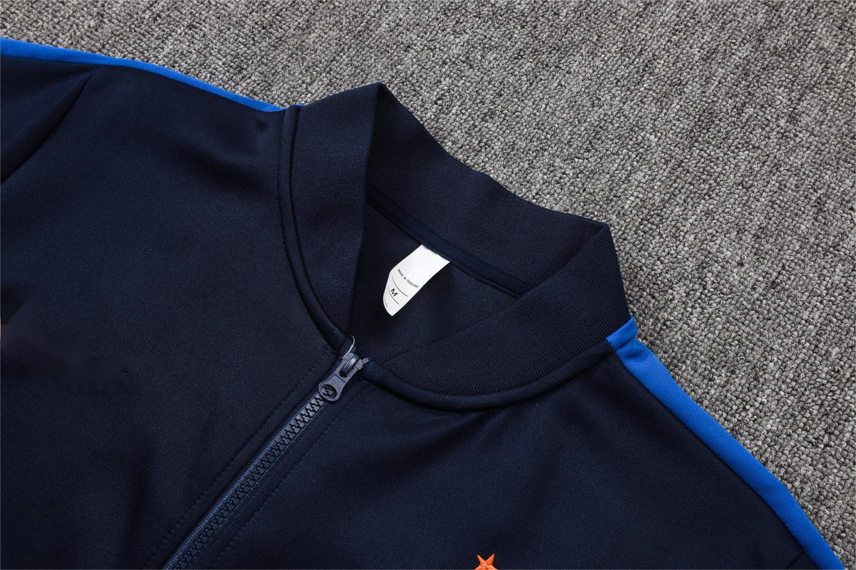 2026 France Navy Blue Full Zip Training Suit Adults Or Children