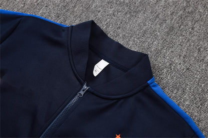2026 France Navy Blue Full Zip Training Suit Adults Or Children