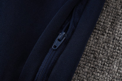 2026 France Navy Blue Full Zip Training Suit Adults Or Children
