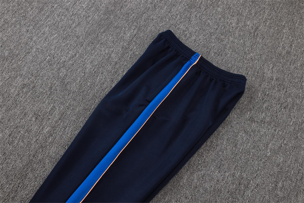 2026 France Navy Blue Full Zip Training Suit Adults Or Children