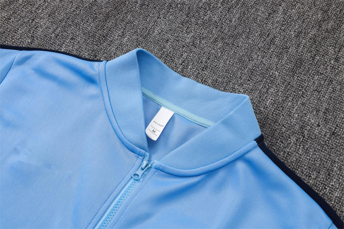 2026 England Light Blue Full Zip Training Suit Adults Or Children