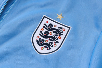 2026 England Light Blue Full Zip Training Suit Adults Or Children