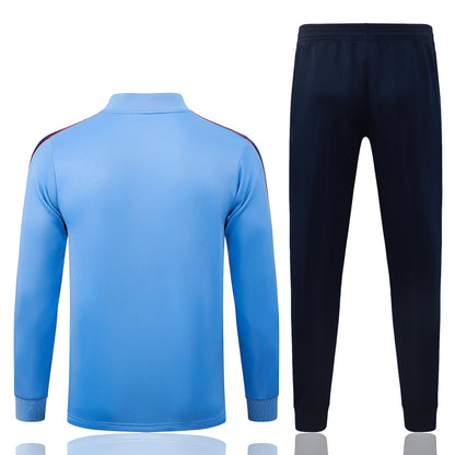 2026 England Light Blue Full Zip Training Suit Adults Or Children