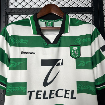 1999-00 Sporting Lisbon Home Retro S-2XL