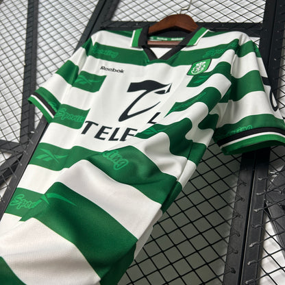 1999-00 Sporting Lisbon Home Retro S-2XL