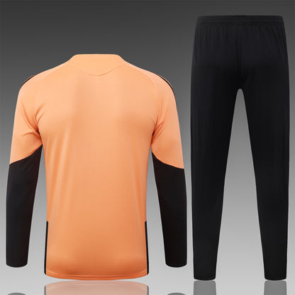 2026-27 Arsenal Orange Half Zip Training Suit Adults Or Children
