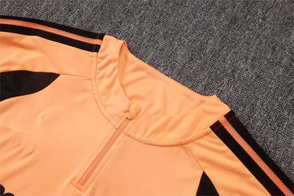 2026-27 Arsenal Orange Half Zip Training Suit Adults Or Children