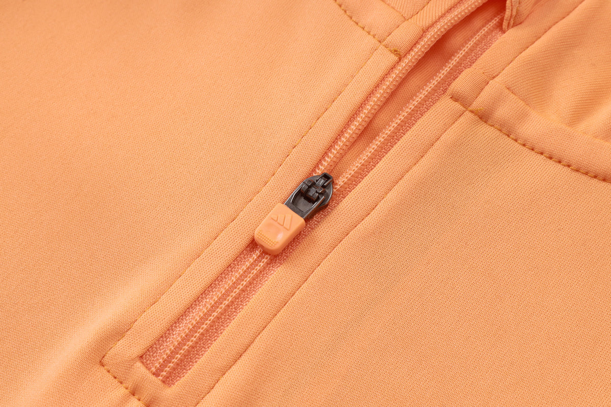 2026-27 Arsenal Orange Half Zip Training Suit Adults Or Children