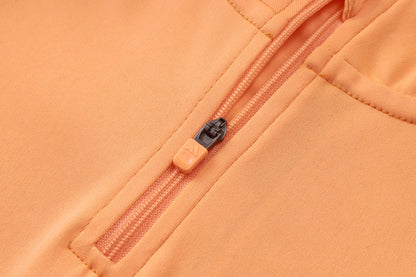 2026-27 Arsenal Orange Half Zip Training Suit Adults Or Children