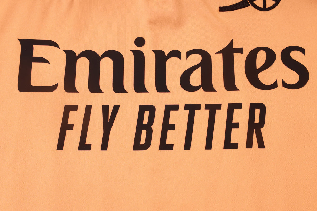 2026-27 Arsenal Orange Half Zip Training Suit Adults Or Children