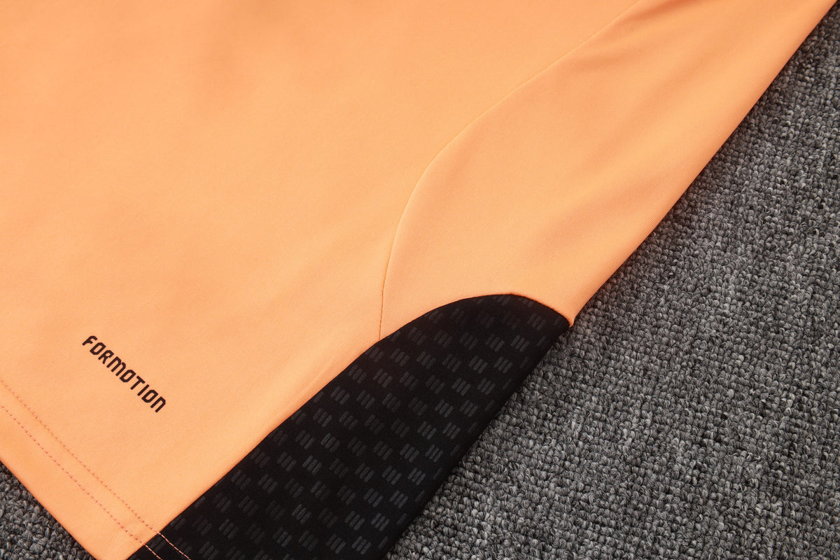 2026-27 Arsenal Orange Half Zip Training Suit Adults Or Children