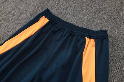 2024-25 Real Madrid White Training Suit Kit Long zipper S-2XL