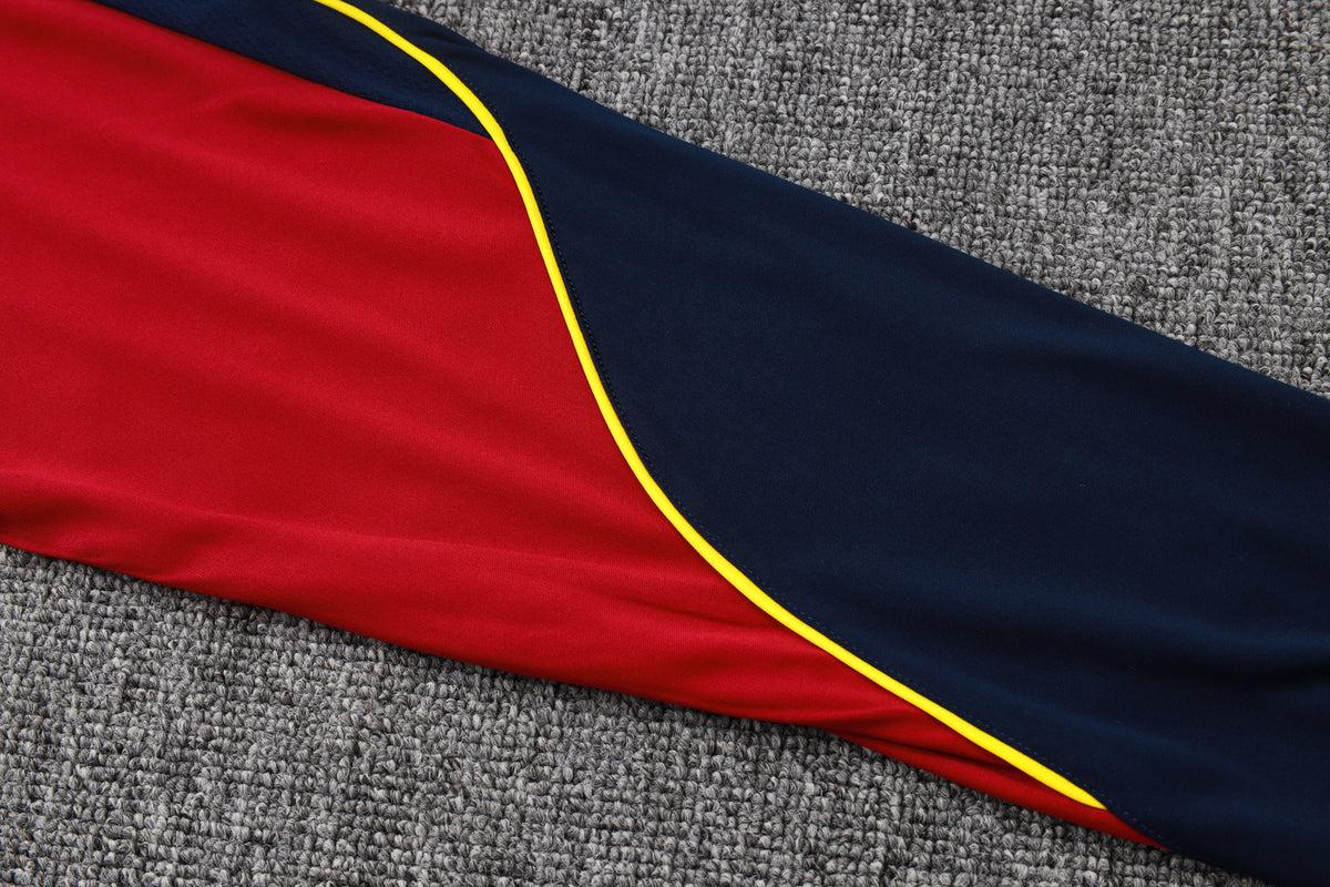 2026-27 Barcelona Blue Half Zip Training Suit Adults Or Children