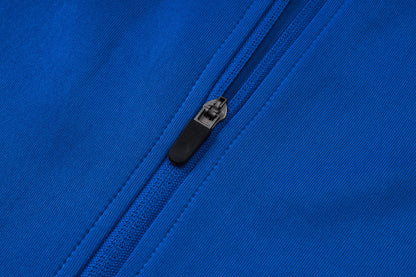 2026 Brazil Color Blue Full Zip Training Suit Adults Or Children
