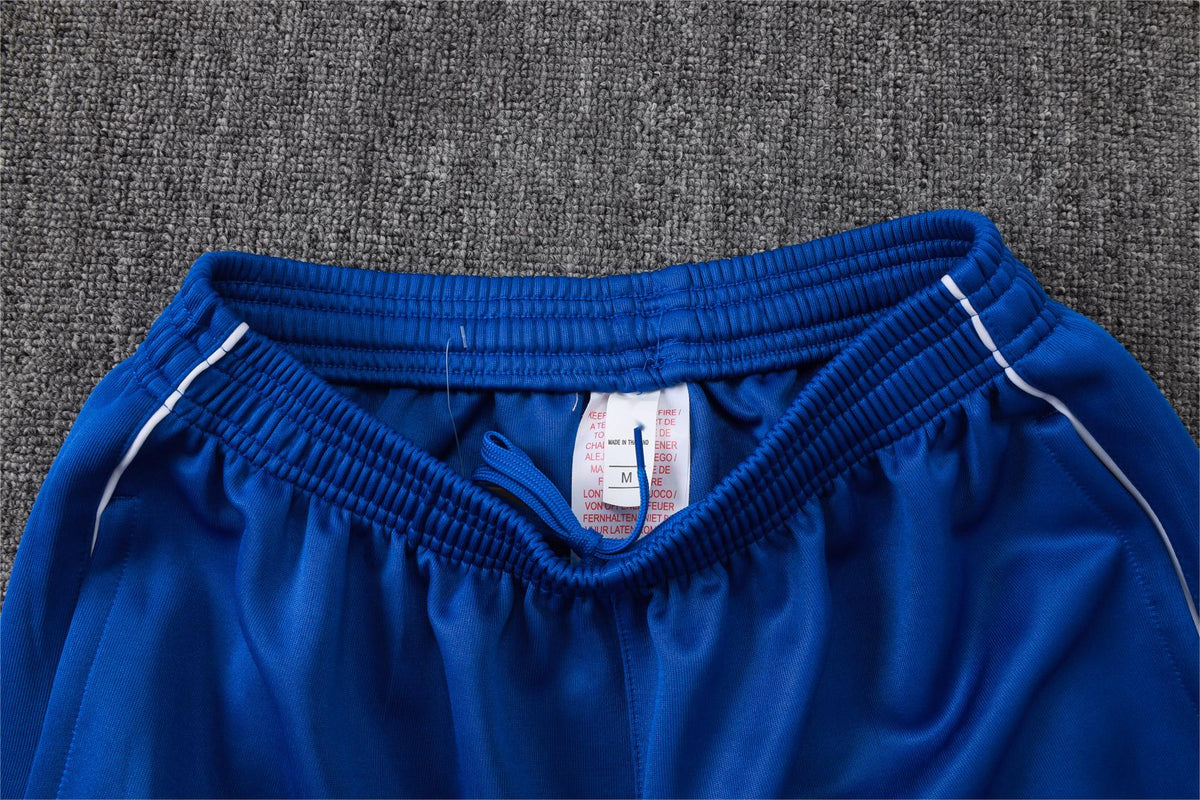 2026 Brazil Color Blue Full Zip Training Suit Adults Or Children