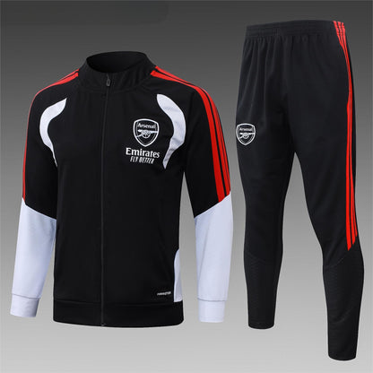 2026-27 Arsenal Black Full Zip Training Suit Adults Or Children