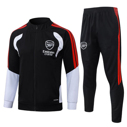 2026-27 Arsenal Black Full Zip Training Suit Adults Or Children