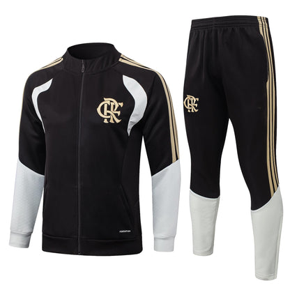 2026-27 Flamengo Deep Brown Full Zip Training Suit Adults Or Children