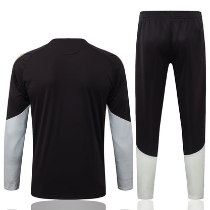 2026-27 Flamengo Deep Brown Half Zip Training Suit Adults Or Children