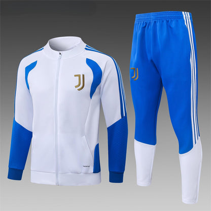2026-27 Juventus White Full Zip Training Suit Adults Or Children