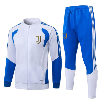 2026-27 Juventus White Full Zip Training Suit Adults Or Children
