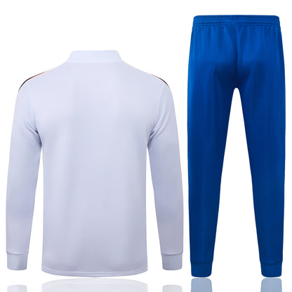 2026 France White Full Zip Training Suit Adults Or Children