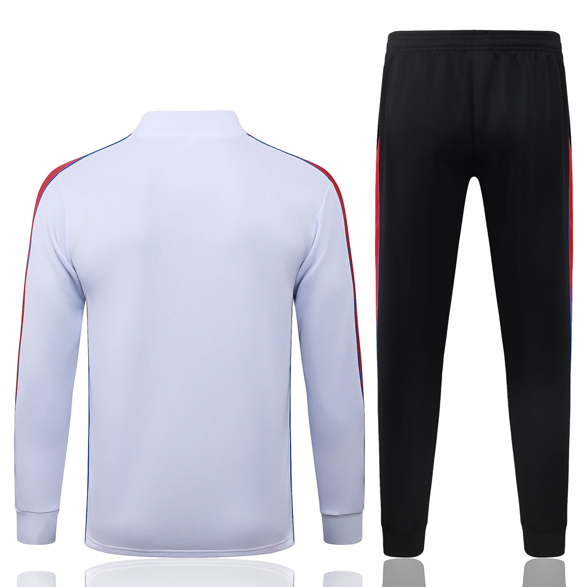 2026-27 Paris White Red Full Zip Training Suit Adults Or Children