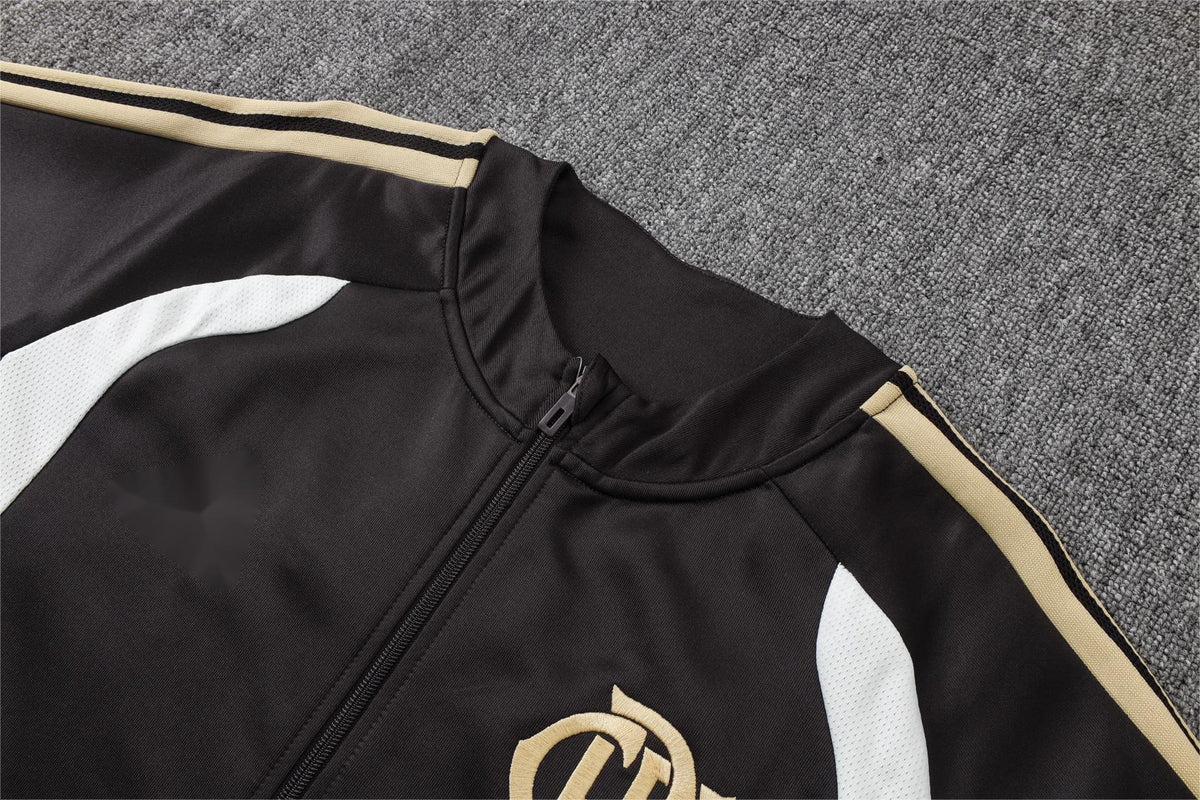 2026-27 Flamengo Deep Brown Full Zip Training Suit Adults Or Children