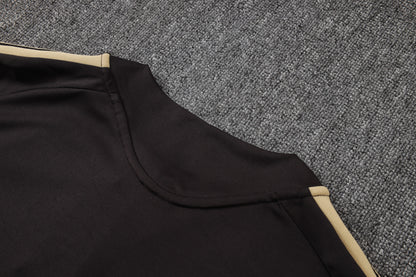 2026-27 Flamengo Deep Brown Half Zip Training Suit Adults Or Children