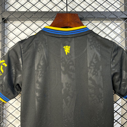 2024-25 Manchester United Zweites Auswärtstrikot für KINDER