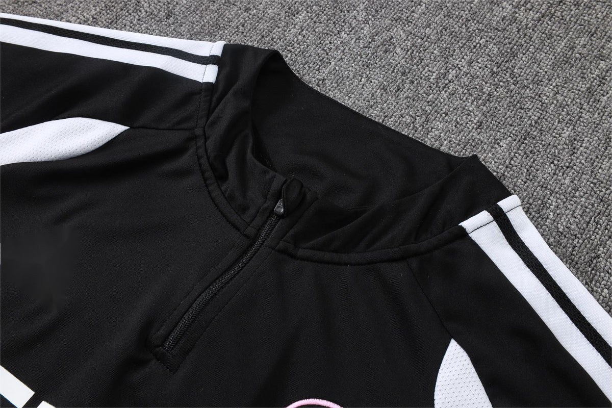 2026-27 Miami Black Half Zip Training Suit Adults Or Children