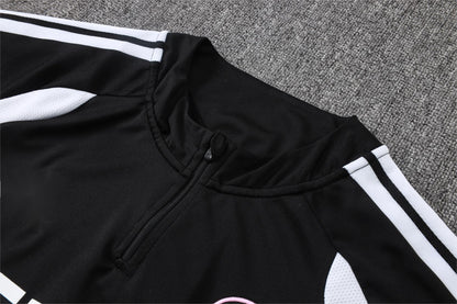 2026-27 Miami Black Half Zip Training Suit Adults Or Children
